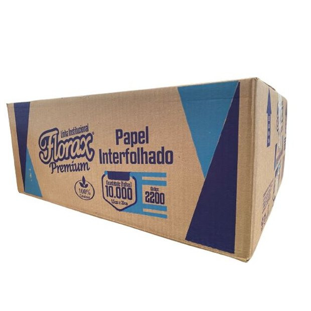 PAPEL HIG. INTERFOLHA FLORAX 1